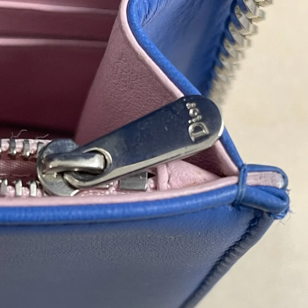 Christian Dior Miss Dior Promenade Heart Badge Wallet on a Chain - Preowned - Picture 11 of 13